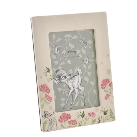 DISNEY Forest Bambi - Roses - Cadre Photo