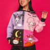 SWEAT SANRIO Kuromi et My Melody Halloween Hoodie Unisex Loungefly TAILLE L