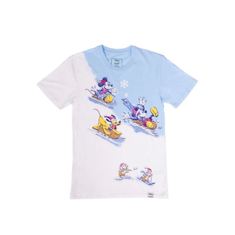 MICKEY & AMIS - Winter Wonderland T-Shirt Unisex Loungefly TAILLE S DISNEY