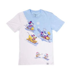 MICKEY & AMIS - Winter Wonderland T-Shirt Unisex Loungefly TAILLE S DISNEY