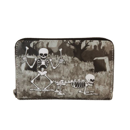 DISNEY - Skeleton Dance - Portefeuille LoungeFly
