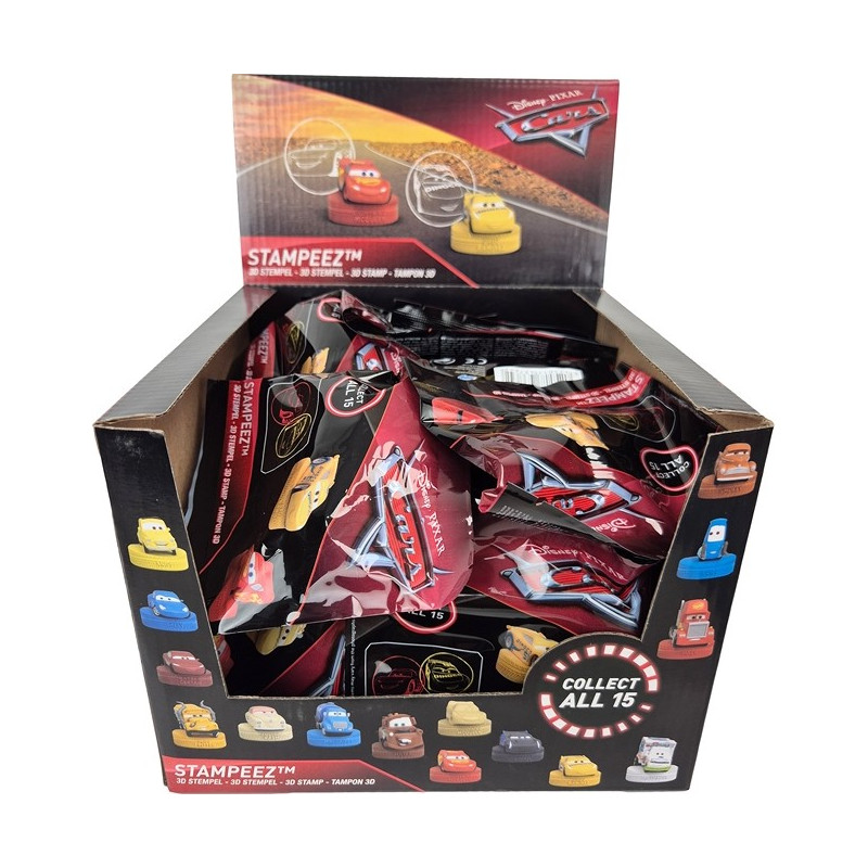 DISPLAY FIGURINE TAMPON CARS A COLLECTIONNER DISNEY PIXAR