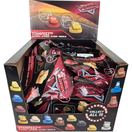 DISPLAY FIGURINE TAMPON CARS A COLLECTIONNER DISNEY PIXAR