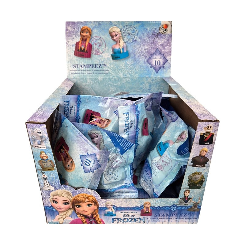 DISPLAY FIGURINE TAMPON LA REINE DES NEIGES DISNEY
