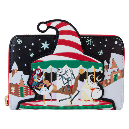 PORTE FEUILLE LOUNGEFLY ETRANGE NOEL DE MONSIEUR JACK DISNEY