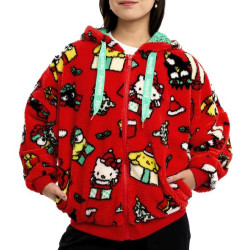 HOODIES SWEAT ZIP SANRIO HELLO KITTY TAILLE XL