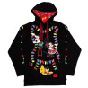 HOODIE SWEAT MICKEY ET SES AMIS LUMIERES DECORATIONS  DISNEY TAILLE XL