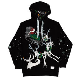 SWEAT HOODIES ETRANGE NOEL DE MONSIEUR JACK DISNEY TAILLE XL