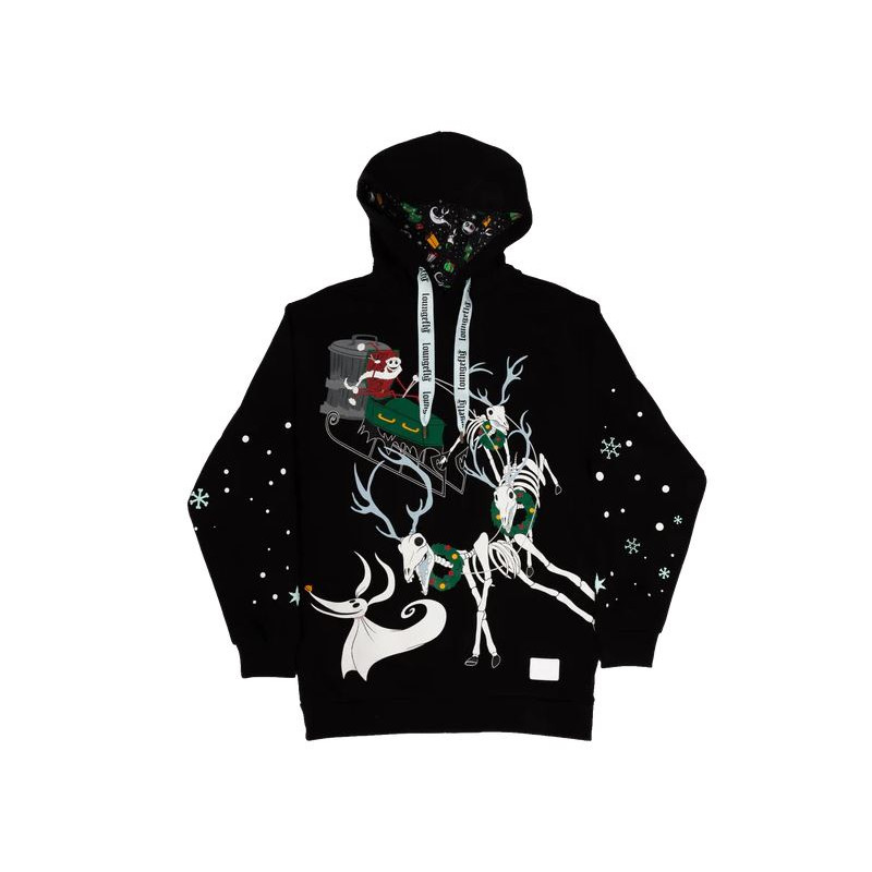SWEAT HOODIES ETRANGE NOEL DE MONSIEUR JACK DISNEY TAILLE XL