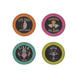 DISPLAY SOUS VERRE LES VILLAINS DISNEY AU HASARD