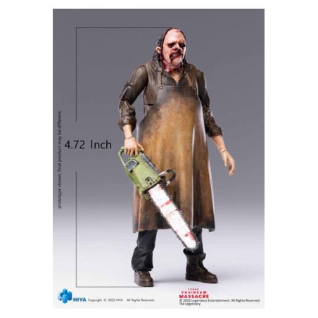 Texas Chainsaw Massacre (2022) figurine 1/18 Exquisite Mini Leatherface 12 cm