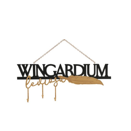 HARRY POTTER - Wingardium Leviosa - Support Mural pour Clés