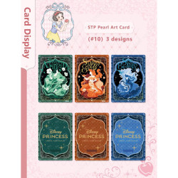 DISPLAY CARDFUN LOT DE 4 CARTES LES PRINCESSES DISNEY