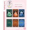 DISPLAY CARDFUN LOT DE 4 CARTES LES PRINCESSES DISNEY