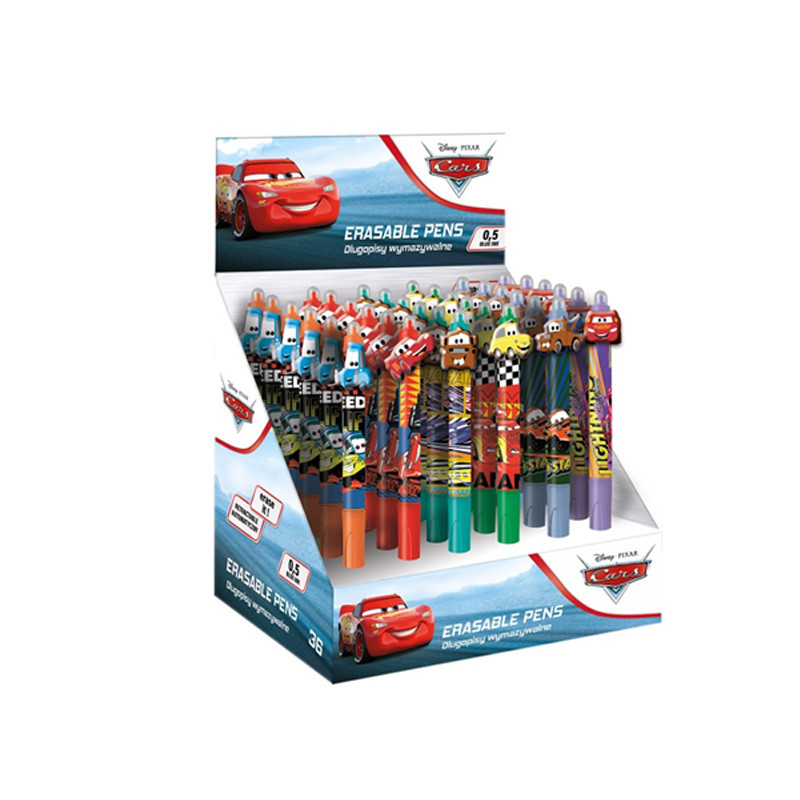 Disney Stylo Effacable Cars Display
