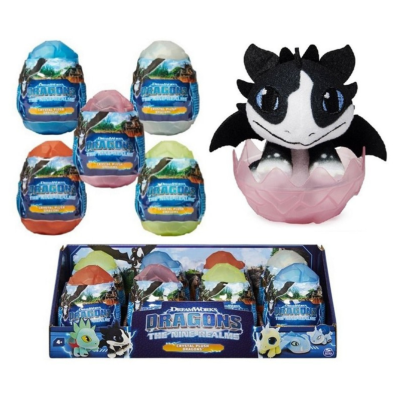 Blind box DreamWorks Dragons Crystal Peluche Dragons