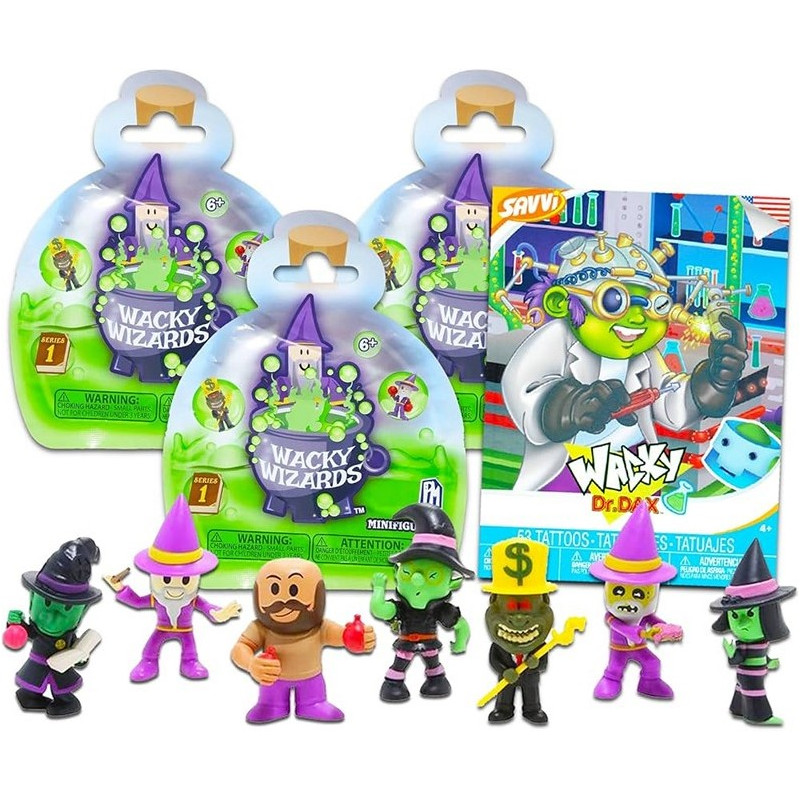 DISPLAY Wacky Wizards Mini FigurINE