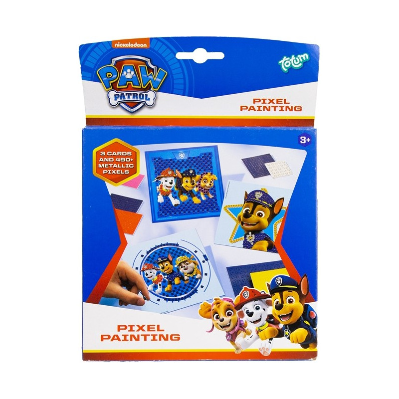 CADRE PIXEL PAINTING PAT PATROUILLE
