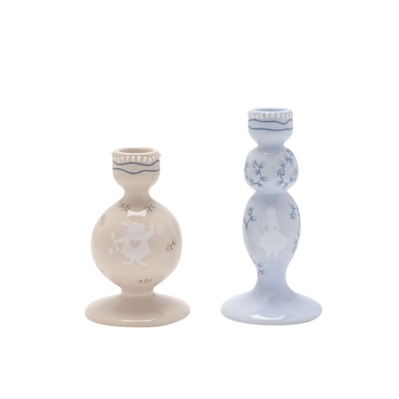 Porte-Bougies Duo ALICE AUX PAYS DES MERVEILLES - Disney