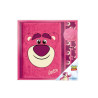 TOY STORY - Lotso - Pack Premium Notebook Peluche A5 + Stylo-Bille