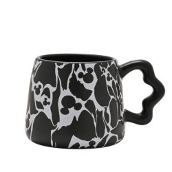 MICKEY - Shapes - Black&White - Effet Craquelé - Mug 3D