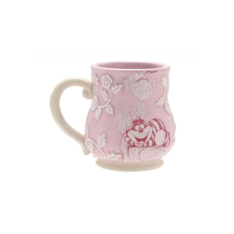 ALICE AUX PAYS DES MERVEILLES - Chat du Cheshire - Mug en Relief 350ml