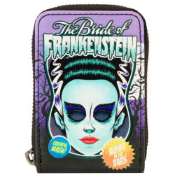 BRIDE OF FRANKENSTEIN - Neon Mask - Portefeuille LoungeFly