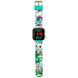 MONTRE LED GABBY CHAT LA MAISON MAGIQUE