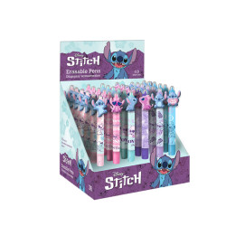 Disney Stylo Effacable Stitch & Angel Pastel Display