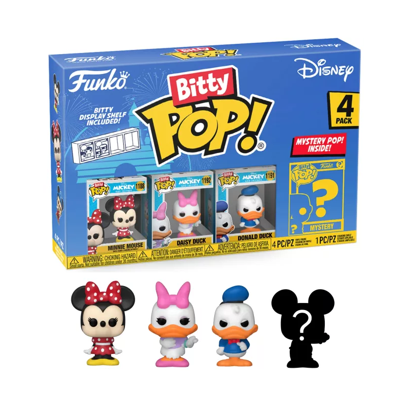 DISNEY - Bitty Pop 4 Pack 2.5cm - Minnie