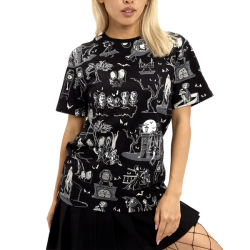 DISNEY - Haunted Mansion - T-Shirt Unisex Loungefly taille S