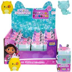 DISPLAY GOMME SURPRISE GABBY DOLLHOUSE DREAMWORKS
