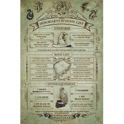 POSTER SCHOOL LIST HP