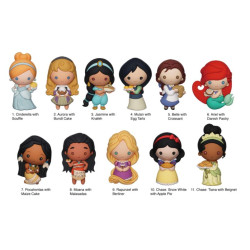 DISPLAY BAG CLIP DISNEY - Princesse - Serie 44 - 3D Foam Bag Clip