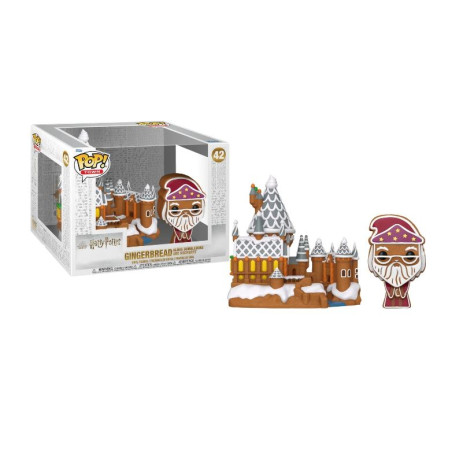 HARRY POTTER GB FIGURINE FUNKO POP TOWN N° 42 - Dumbledore & Poudlard
