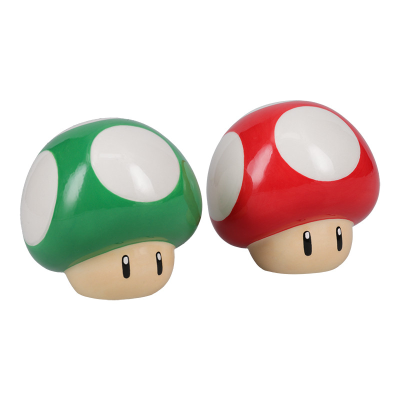 Set Salière et Poivrière Champignons SUPER MARIO