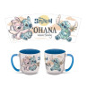 STITCH & ANGEL - Ohana - Mug Elite Intérieur Coloré - 384ml disney