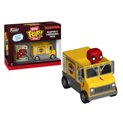 MARVEL - Bitty Pop Ride - Deadpool avec Camion Chimichanga