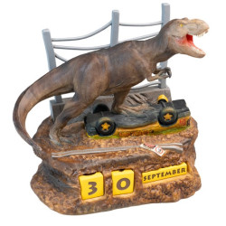 CALENDRIER PERPETUEL 3D JURASSIC PARK