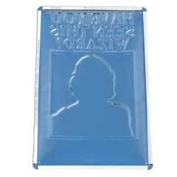 Grande plaque métallique Wanted Sirius