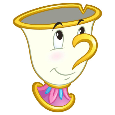 Serviette en microfibre Chip La Belle et la Bête Disney