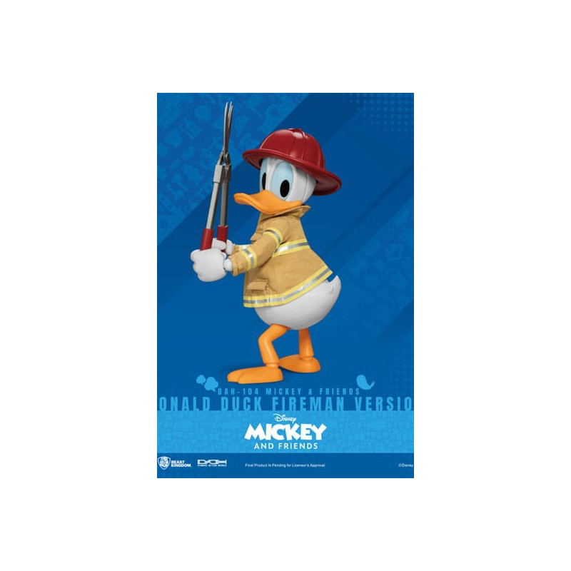 Mickey & Friends figurine Dynamic Action Heroes 1/9 Donald Duck Fireman Ver. 24 cm