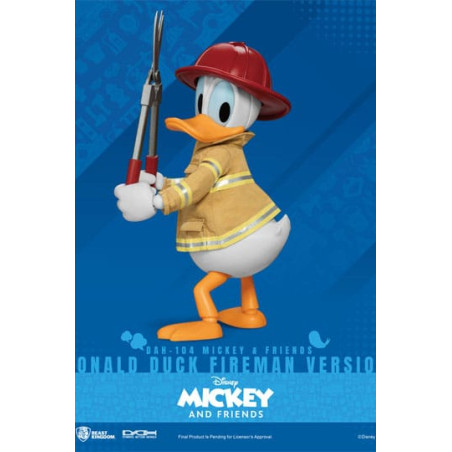 Mickey & Friends figurine Dynamic Action Heroes 1/9 Donald Duck Fireman Ver. 24 cm