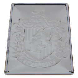 Grande plaque métallique Poufsouffle Harry Potter