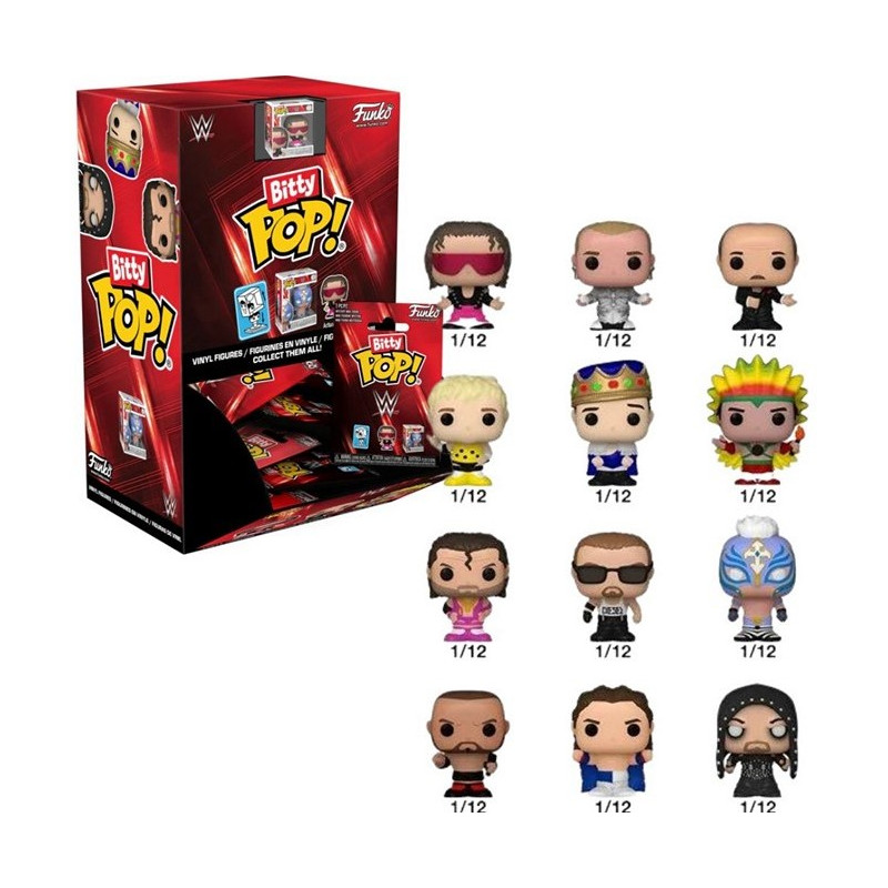 Blind Box Figurine Bitty Pop WWE