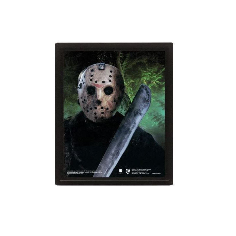 CADRE 3D FREDDY VS JASON - Jason Voorhees