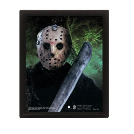 CADRE 3D FREDDY VS JASON - Jason Voorhees
