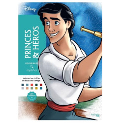 Coloriages mystères Disney - Princes et Héros