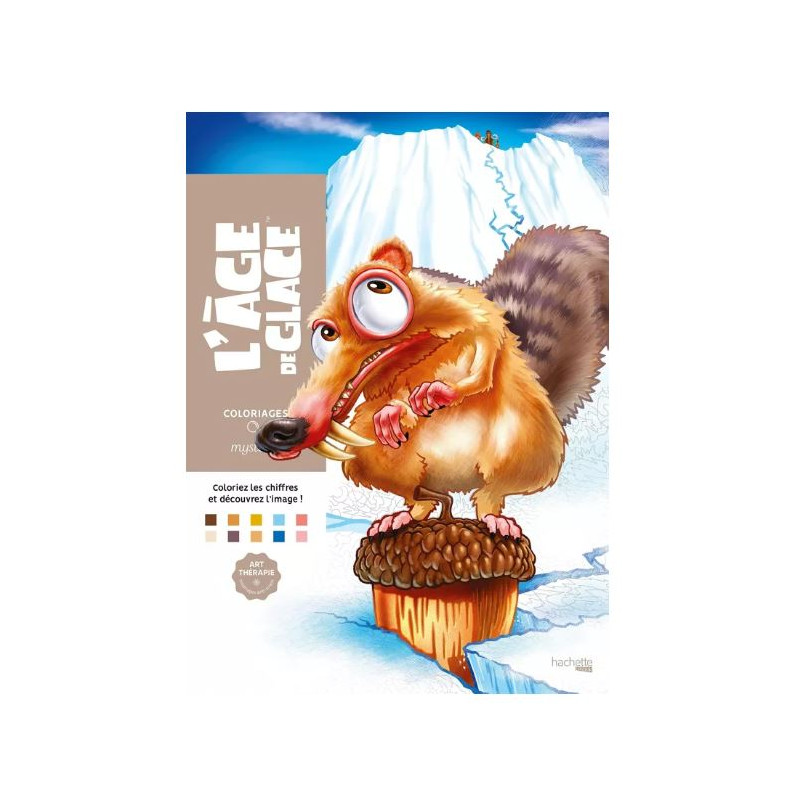 Coloriages mystères - L'Âge de glace
