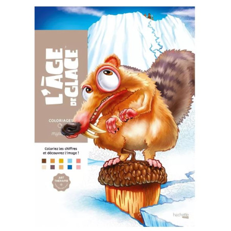 Coloriages mystères - L'Âge de glace